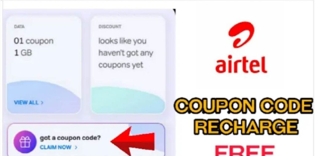 Airtel's 1GB Data Coupon Code for Free Today